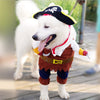 Pet Cat Pirate Costume Suit Halloween with Hat