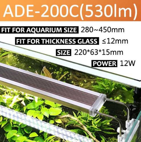 Slim LED Aquarium Light  plants Grow