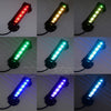 LED Aquarium Fish Tank Submersible Light Air Bubble Lamp Remote