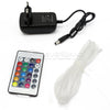 LED Aquarium Fish Tank Submersible Light Air Bubble Lamp Remote