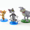 Free Shipping - 9pcs/lot Cartoon Tom and Jerry Action Figures Tom Jerry Spike PVC Action Figures Toys Model