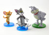 Free Shipping - 9pcs/lot Cartoon Tom and Jerry Action Figures Tom Jerry Spike PVC Action Figures Toys Model