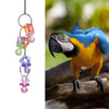 Candy color peck chewing parrot toys