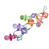 Candy color peck chewing parrot toys