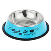 Pet Feeding Bowl Anti-skid Pet Dog Cat Food Water Bowl Feeding Drinking Bowls