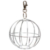 Stainless Steel Round Sphere Food Feed Dispenser Hanging Ball Toy