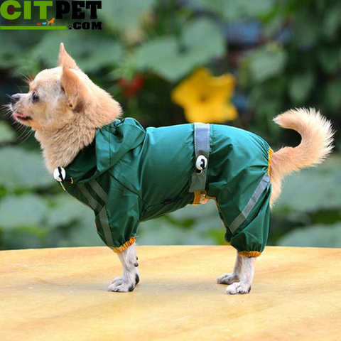 2017 Pet Cloth Jackets Clothing Dog Raincoat Clothes