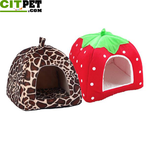 Dog Bed Cave Dog House Cute Kennel Nest 2017