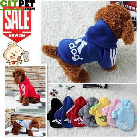 Dog Clothes Coats Soft Cotton Puppy