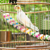 Accessories Drawbridge Bridge Wooden Singing Cockatiel Parrot Toys