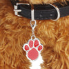 Pawprint Pendant Necklace Collar