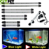 Aquarium Fish Tank 9/12/15/21 Bar Submersible Waterproof Lamp Decor EU Plug