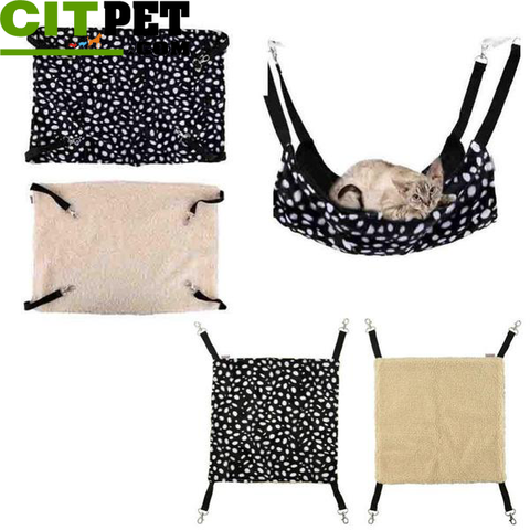 Cat Cage Hammock Small Dog Bed Cover Bag Blankets Quality gatos
