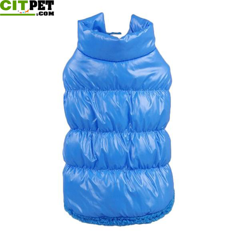 Coat Puppy Warm Down Fleece + Polyester Jackets Clothes