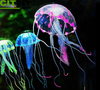 Glowing Effect Fish Tank Decor Aquarium Artificial Silicone Vivid Jellyfish 2017