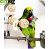 Conure Loofah Sponge Handmade Parrot Toys With Bell 2017