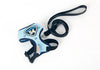 Harness Vest Leashes Suit Navy Blue for Small Cat Pet