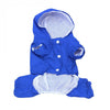 Superior Pet Raincoat With Hood Double layer waterproof