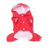 Superior Pet Raincoat With Hood Double layer waterproof